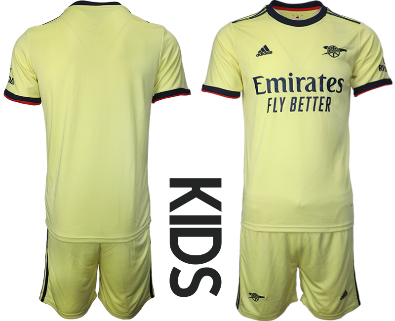 Youth 2021-2022 Club Arsenal away green blank Soccer Jersey